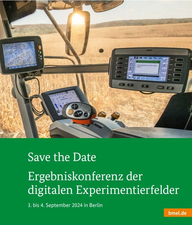 Ergebniskonferenz der digitalen Experimentierfelder in der Landwirtschaft