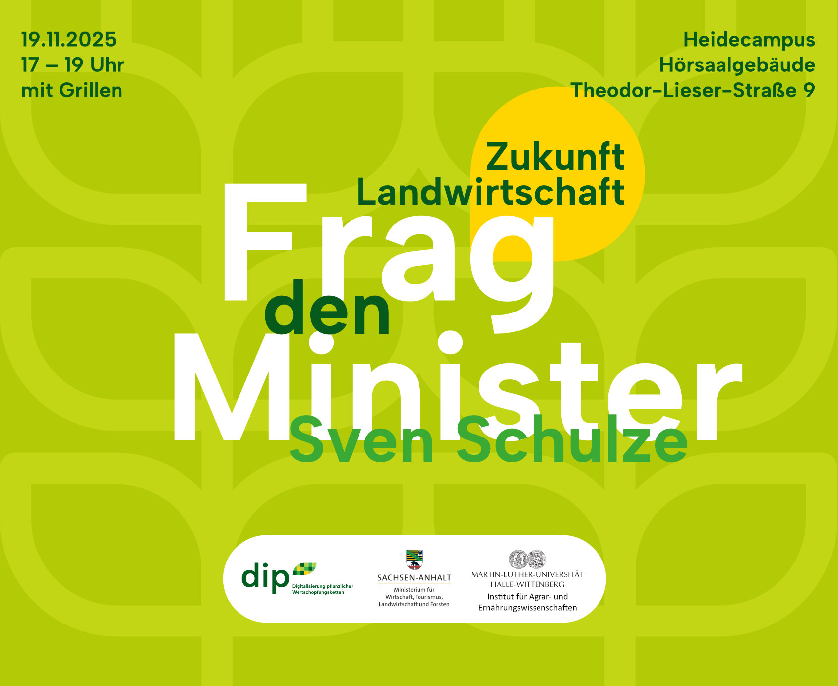 Zukunft Landwirtschaft: Frag den Minister