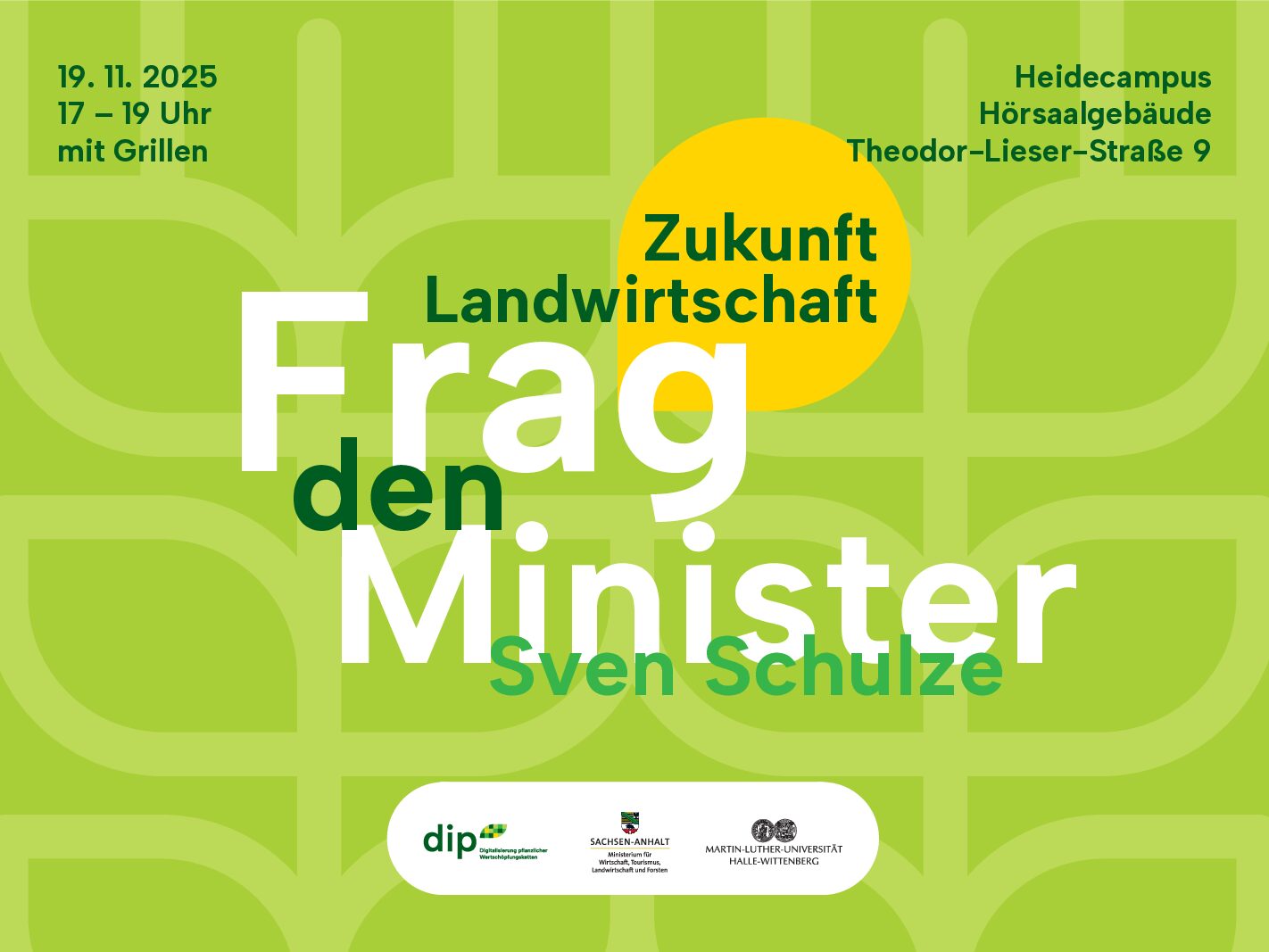 Zukunft Landwirtschaft: Frag den Minister