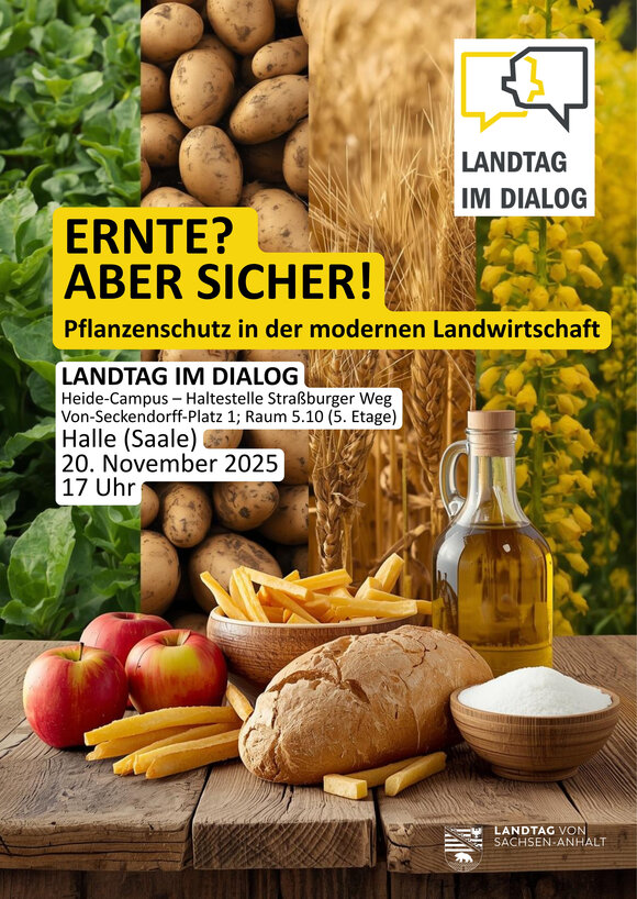 "Landtag im Dialog" sowie öffentliche Sitzung des Agrarausschusses