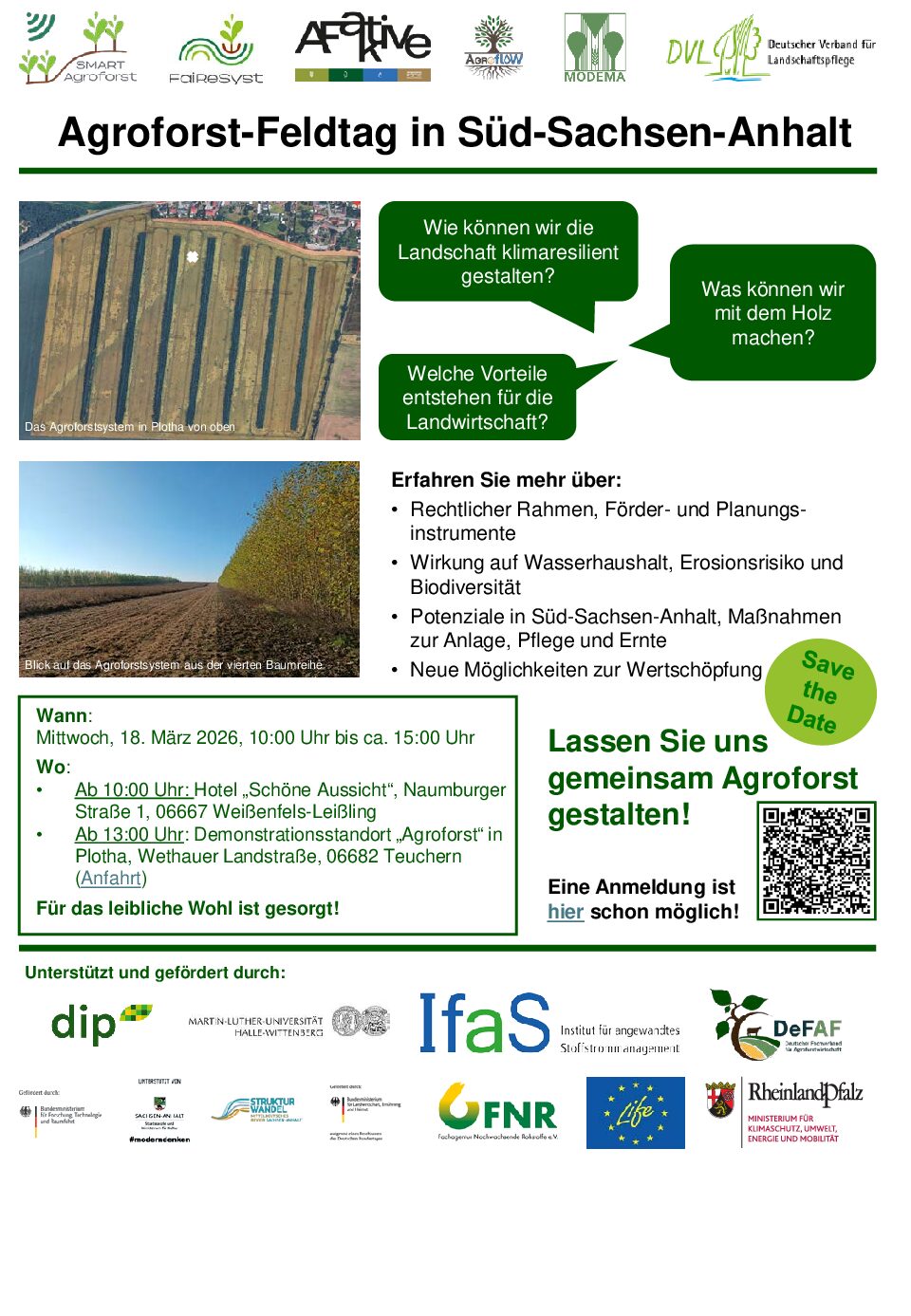 Agroforst-Feldtag in Süd-Sachsen-Anhalt