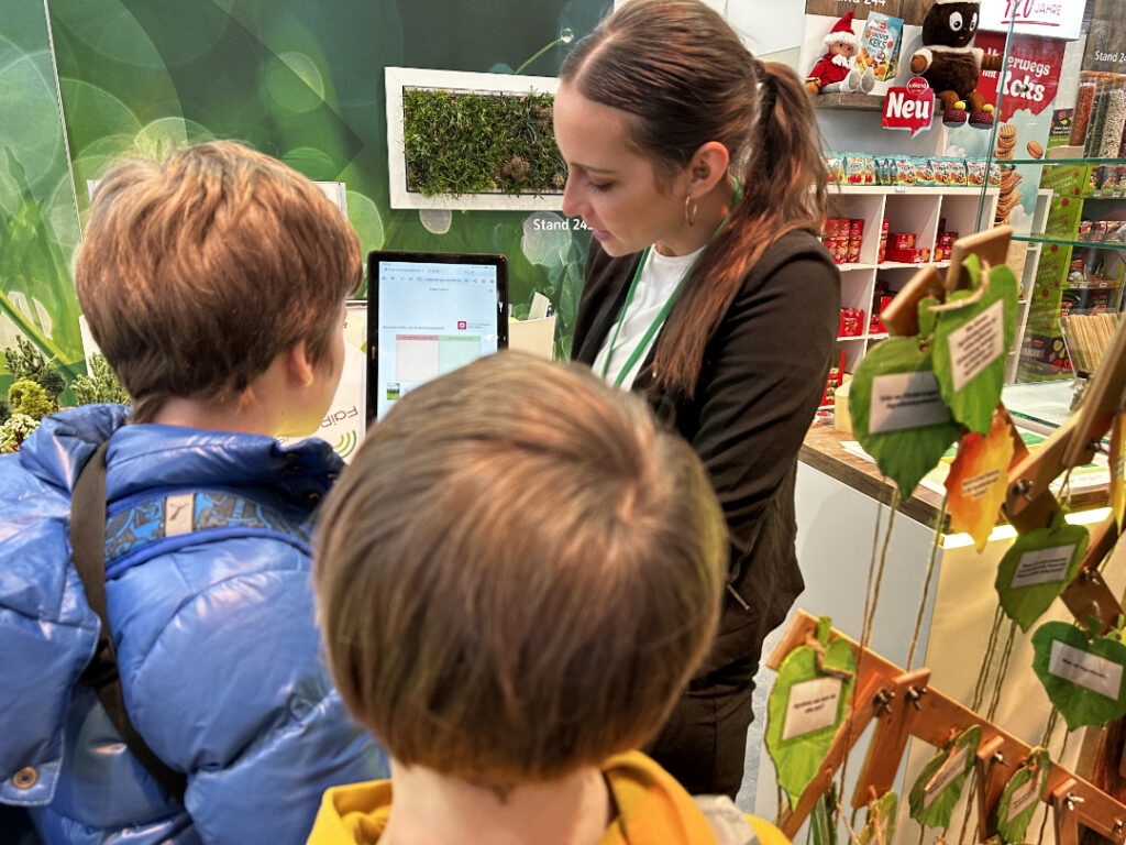 Grüne Woche 2026: DiP-FaiReSyst, Dr. Julia Pöhlitz, informiert zur Bedeutung der Feldraine für die Biodiversität