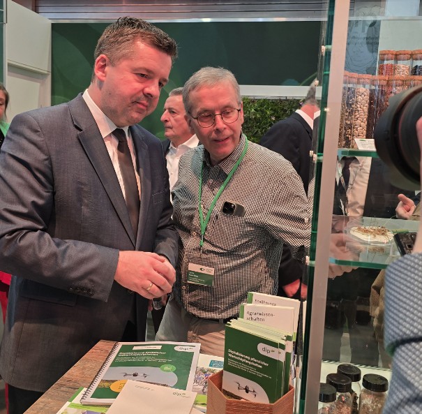 Grüne Woche 2026: MdL Sven Schulze und DiP-Sprecher Klaus Pillen im Gespräch