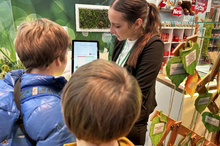 Grüne Woche 2026: DiP-FaiReSyst, Dr. Julia Pöhlitz, informiert zur Bedeutung der Feldraine für die Biodiversität